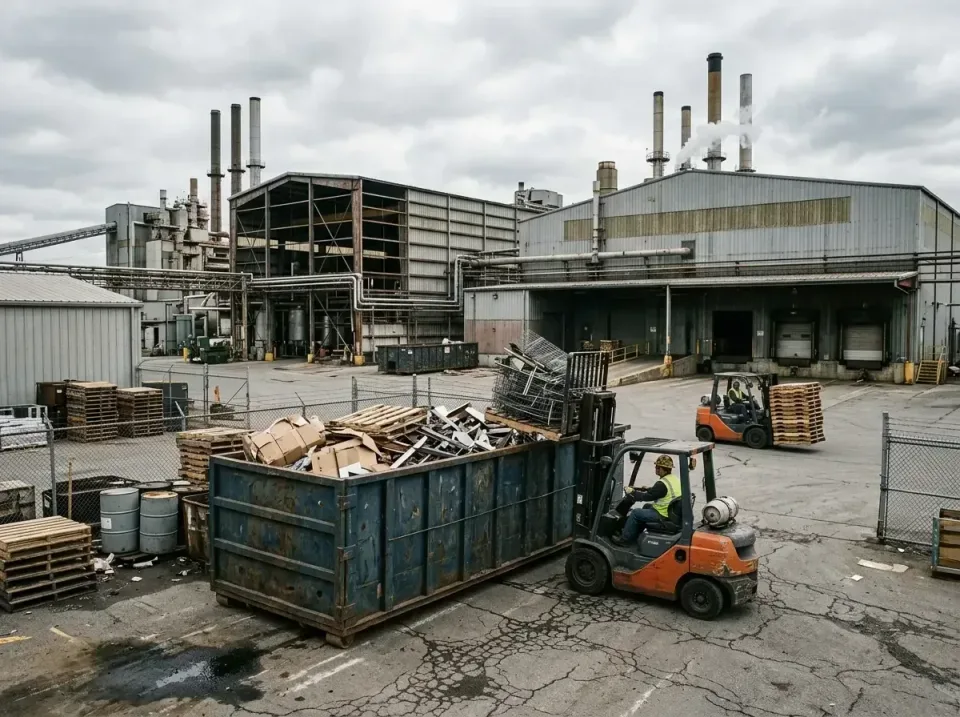 industrial-factory-scrap-conta-003 — frequently asked questions, Cheap Roll-off Dumpster Rentals in Richmond, IL